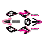 honda xr100 graphics kit 2001-2003 lightning series magenta