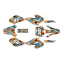 honda xr80 graphics kit 2001-2003 snagged series orange