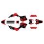 honda xr125l graphics kit 2003-2013 division series red-shift