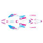 honda xr125l graphics kit 2003-2013 fh series magenta
