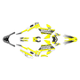 honda xr190l graphics kit all years redeemer series yellow