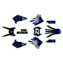 kawasaki kdx220 graphics kit 1995-2008 fh series blue