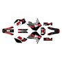 honda xr650r graphics kit 2000-2009 fh series red
