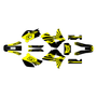 honda xr650r graphics kit 2000-2009 fh series yellow-shift