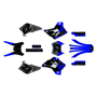 kawasaki kdx200 graphics kit 1995-2008 oem series blue