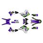 kawasaki kdx200 graphics kit 1995-2008 rail series purple