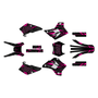 kawasaki kdx220 graphics kit 1995-2008 twitch series magenta