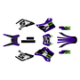 kawasaki kdx220 graphics kit 1995-2008 venom series purple