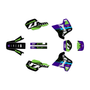 kawasaki kdx200 graphics kit 1991-1994 axis series green