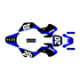 kawasaki kdx50 graphics kit all years spear series blue