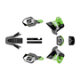 kawasaki kdx200 graphics kit 1991-1994 venom series green
