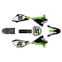 kawasaki klx125 graphics kit 2003-2007 venom series green