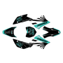 kawasaki klx110 graphics kit 2010-2026 fh series teal