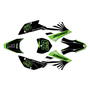 kawasaki klx110 graphics kit 2010-2026 fh series green