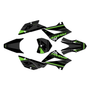 kawasaki klx110 graphics kit 2010-2026 fresh series green-shift