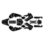 kawasaki klx110 graphics kit 2002-2009 fh series smoke
