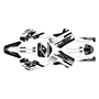 kawasaki klx110 graphics kit 2002-2009 fresh series white
