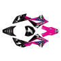 kawasaki klx110 graphics kit 2010-2026 lancaster series magenta