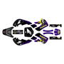 kawasaki klx110 graphics kit 2002-2009 lancaster series purple
