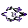 kawasaki klx110 graphics kit 2010-2026 ominous series purple
