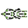 kawasaki klx110 graphics kit 2002-2009 turbo series green