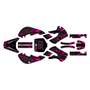kawasaki klx110 graphics kit 2002-2009 twitch series magenta