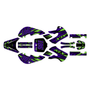 kawasaki klx110 graphics kit 2002-2009 twitch series purple