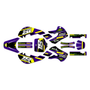 kawasaki klx110 graphics kit 2002-2009 warrior series purple