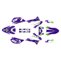 kawasaki klx300sm graphics kit 2021-2023 evader series purple