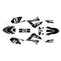 kawasaki klx250 graphics kit 2008-2020 fh series white