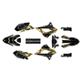 kawasaki klx250 graphics kit 2008-2020 rail series gold