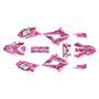 kawasaki klx300sm graphics kit 2021-2023 snagged series pink