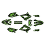 kawasaki klx300sm graphics kit 2021-2023 snagged series green-shift