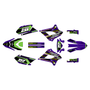 kawasaki klx300sm graphics kit 2021-2023 warrior series purple