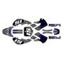 kawasaki kx65 graphics kit 1999-2026 cyberware series blue