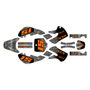 kawasaki kx65 graphics kit 1999-2026 cyberware series orange