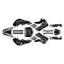 kawasaki kx65 graphics kit 1999-2026 evader series smoke