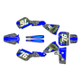 kawasaki kx60 graphics kit 1984-2004 lunatic series blue
