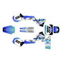 kawasaki kx60 graphics kit 1984-2004 rail series blue