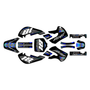 kawasaki kx65 graphics kit 1999-2026 rebel series blue