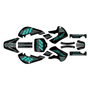 kawasaki kx65 graphics kit 1999-2026 rebel series teal