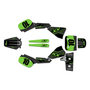 kawasaki kx60 graphics kit 1984-2004 speed series green-shift