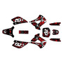 kawasaki kx85u graphics kit 2001-2013 core series red