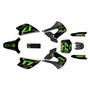 kawasaki kx100u graphics kit 2001-2013 axis series green-shift