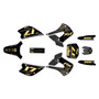 kawasaki kx100u graphics kit 2001-2013 axis series gold