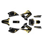 kawasaki kx85u graphics kit 2001-2013 division series gold