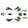 kawasaki kx85u graphics kit 2001-2013 enigma series green-shift