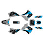 kawasaki kx85u graphics kit 2001-2013 enigma series cyan