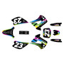 kawasaki kx85u graphics kit 2001-2013 fh series rainbow