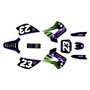 kawasaki kx100u graphics kit 2001-2013 fh series purple